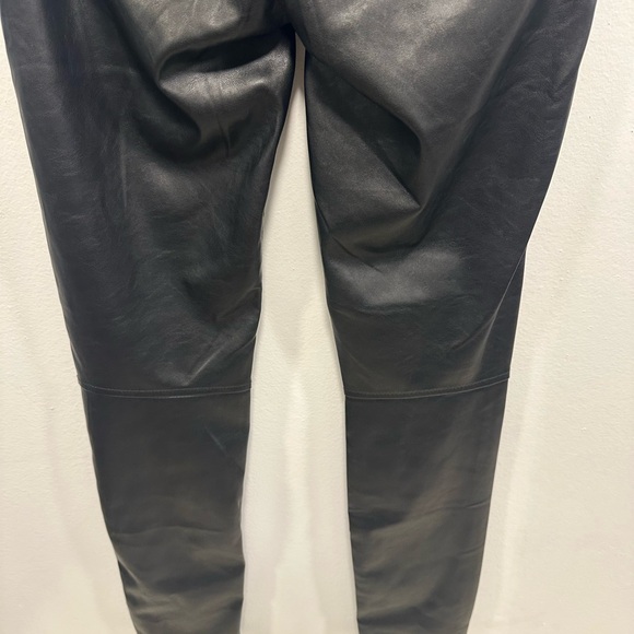 GAP Black Faux Leather Skinny leggings jegging Pants SIZE small 25 - Picture 9 of 9
